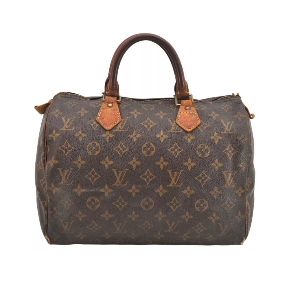 Louis Vuitton Monogram Brown and Tan Bag